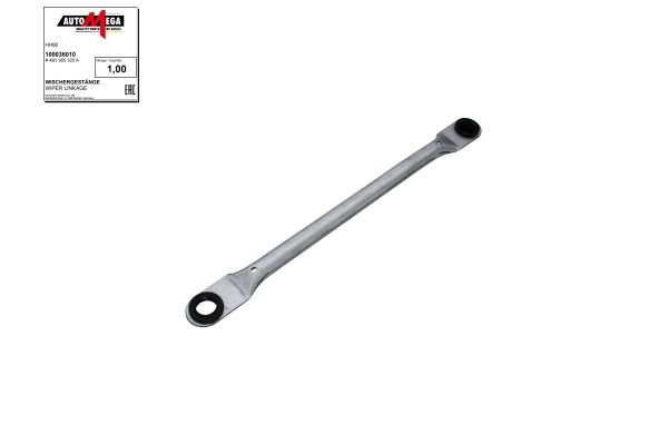 Drive Arm, wiper linkage AUTOMEGA 100036010