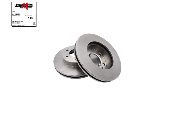 Brake Disc AUTOMEGA 110192010