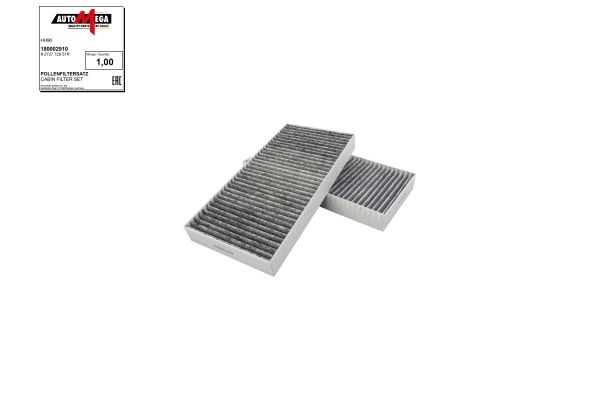 Filter, cabin air AUTOMEGA 180002910