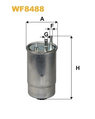 Фільтр палива WIX FILTERS WF8488
