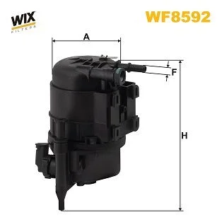 Kuro filtras wix filters WF8592