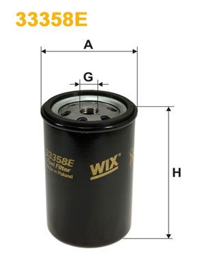 Kuro filtras WIX FILTERS 33358E