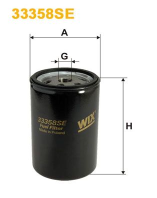 Fuel Filter WIX FILTERS 33358SE