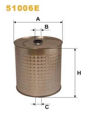 Оливний фільтр WIX FILTERS 51006E