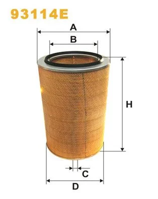 Oro filtras WIX FILTERS 93114E