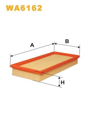 Air Filter WIX FILTERS WA6162