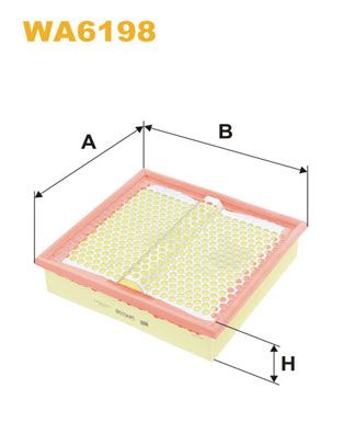 Air Filter WIX FILTERS WA6198