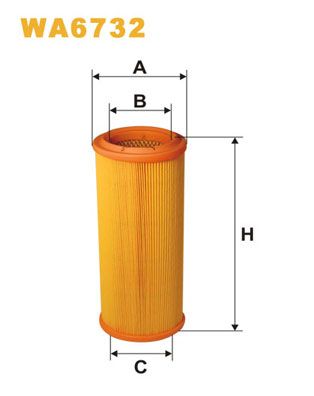 Air Filter WIX FILTERS WA6732