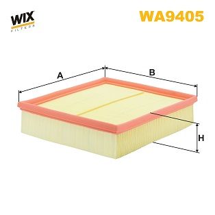 Повітряний фільтр WIX FILTERS WA9405