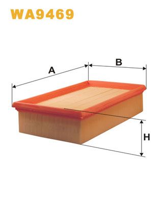 Повітряний фільтр WIX FILTERS WA9469