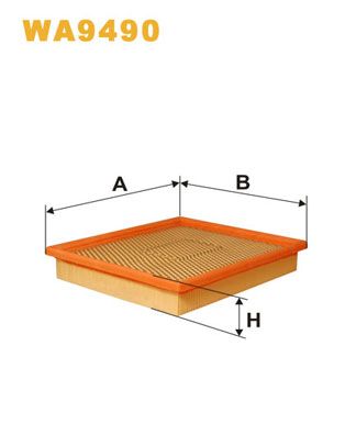 Повітряний фільтр WIX FILTERS WA9490