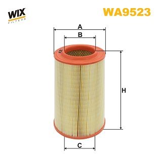 Повітряний фільтр WIX FILTERS WA9523