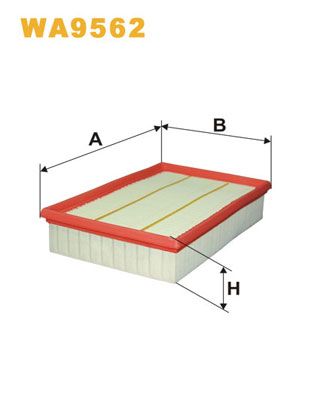 Air Filter WIX FILTERS WA9562