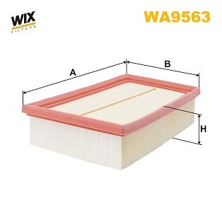 Повітряний фільтр WIX FILTERS WA9563