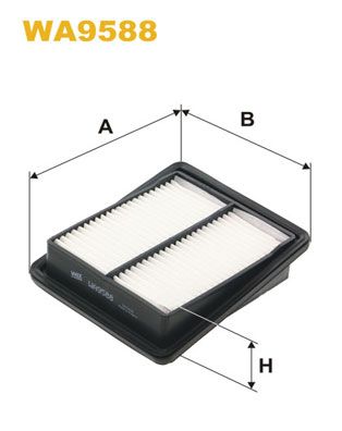 Повітряний фільтр WIX FILTERS WA9588