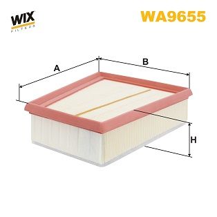 Повітряний фільтр WIX FILTERS WA9655