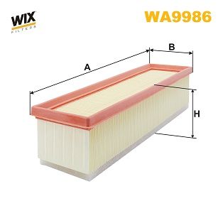 Повітряний фільтр WIX FILTERS WA9986