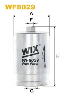 Fuel Filter WIX FILTERS WF8029