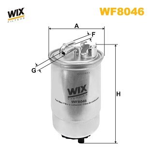 Kuro filtras WIX FILTERS WF8046