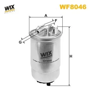 Kuro filtras WIX FILTERS WF8046