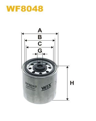 Kuro filtras WIX FILTERS WF8048