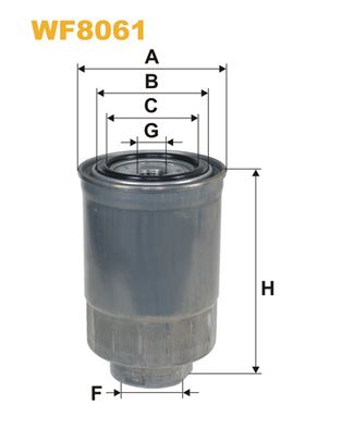 Фільтр палива WIX FILTERS WF8061