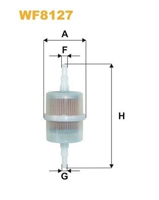 Fuel Filter WIX FILTERS WF8127