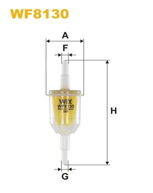 Фільтр палива WIX FILTERS WF8130