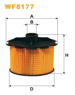 Фільтр палива WIX FILTERS WF8177