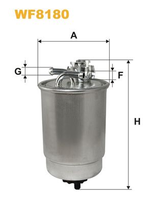 Фільтр палива WIX FILTERS WF8180