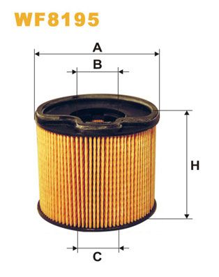 Fuel Filter WIX FILTERS WF8195