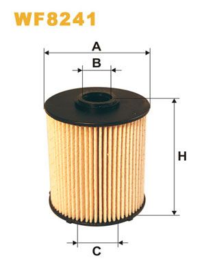 Fuel Filter WIX FILTERS WF8241
