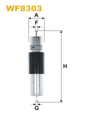 Kuro filtras WIX FILTERS WF8303