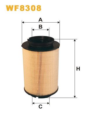 Kuro filtras WIX FILTERS WF8308