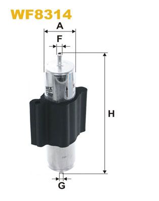 Kuro filtras WIX FILTERS WF8314