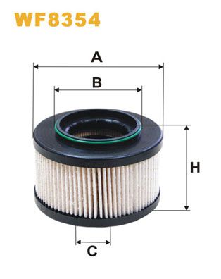 Kuro filtras WIX FILTERS WF8354