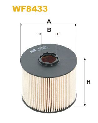 Фільтр палива WIX FILTERS WF8433