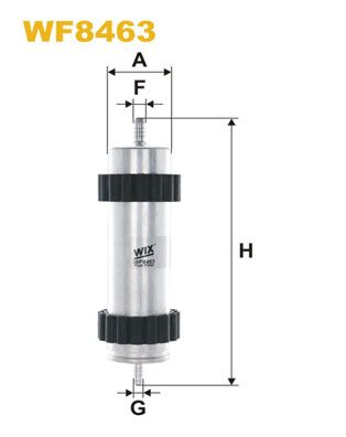 Fuel Filter WIX FILTERS WF8463