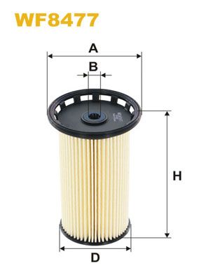 Фільтр палива WIX FILTERS WF8477