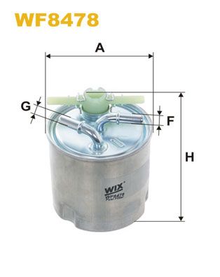 Фільтр палива WIX FILTERS WF8478