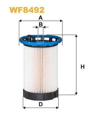 Фільтр палива WIX FILTERS WF8492