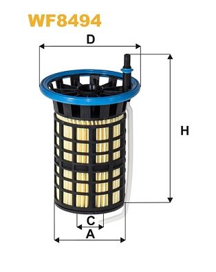 Фільтр палива WIX FILTERS WF8494