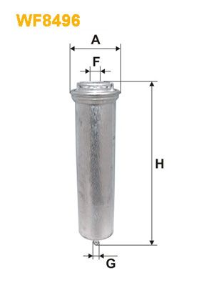 Фільтр палива WIX FILTERS WF8496