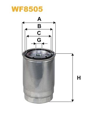 Kuro filtras WIX FILTERS WF8505