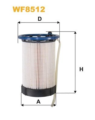 Fuel Filter WIX FILTERS WF8512