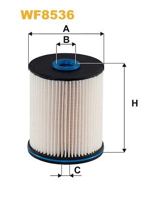 Fuel Filter WIX FILTERS WF8536