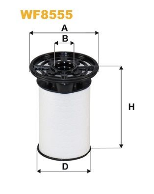 Фільтр палива WIX FILTERS WF8555