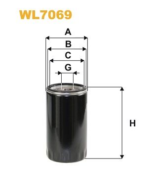 Оливний фільтр WIX FILTERS WL7069