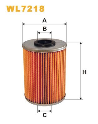Оливний фільтр WIX FILTERS WL7218