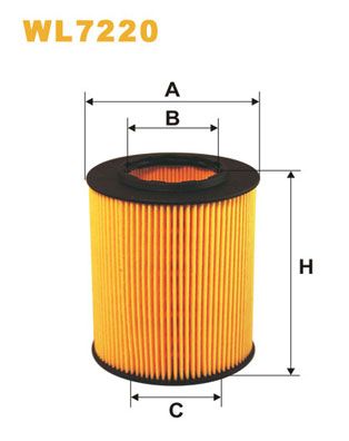 Оливний фільтр WIX FILTERS WL7220